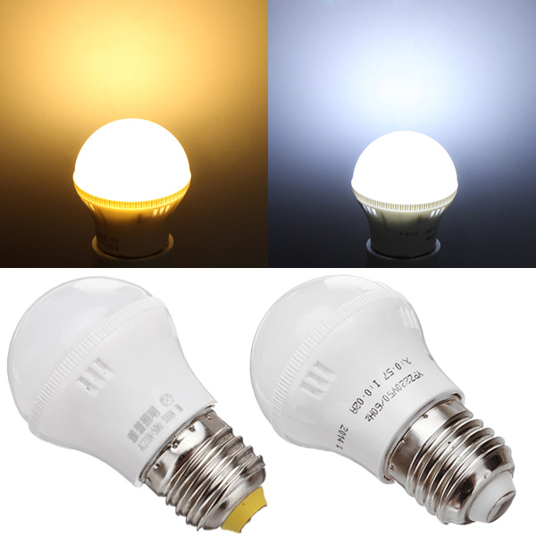 

E27 3W SMD 2835 Energy Saving LED Light Bulb Lamp AC 220V