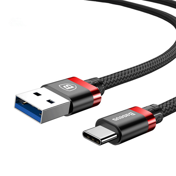

Baseus 3A USB3.0 Type C Плетеный быстро заряжаемый кабель для передачи данных 1 м для Oneplus 6 Xiaomi Mi8 Mix 2s S9 +