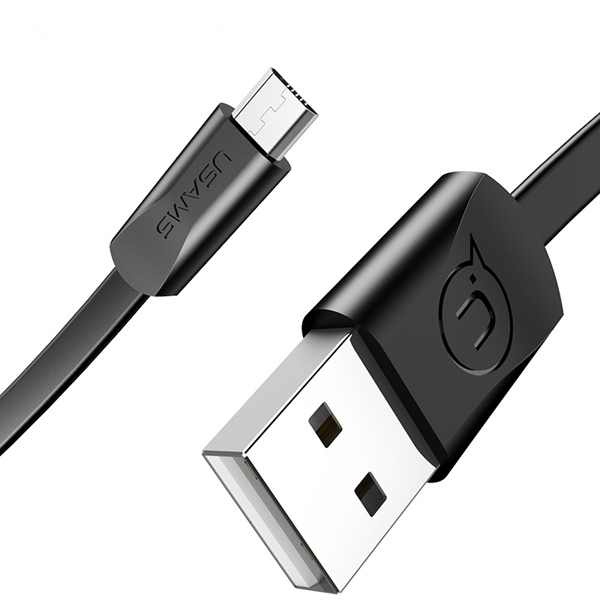 

USAMS U2 Micro USB плоский зарядный кабель для передачи данных 1.2M для Xiaomi Redmi Note 5 Примечание 4 5 Plus S7 Edge