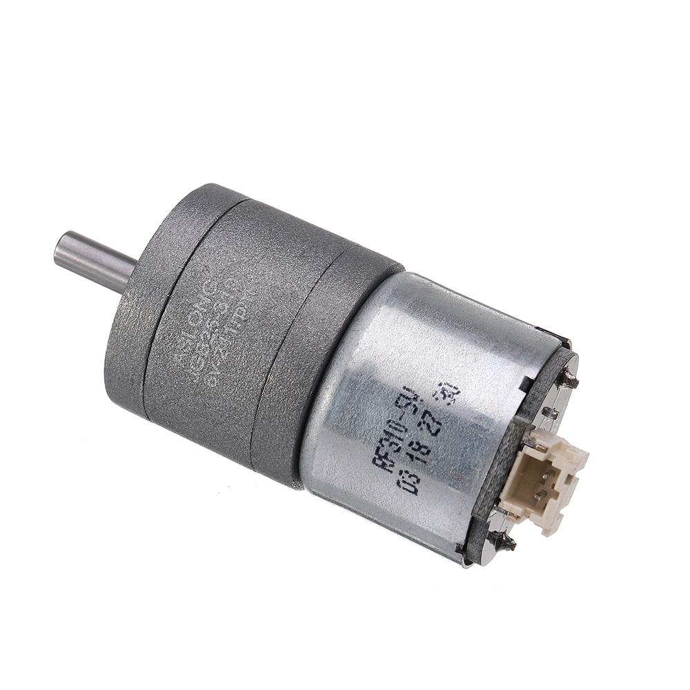 

2Pcs 6V 211RPM High Torque Deceleration DC Motor Non-solder Wire with Back Plate