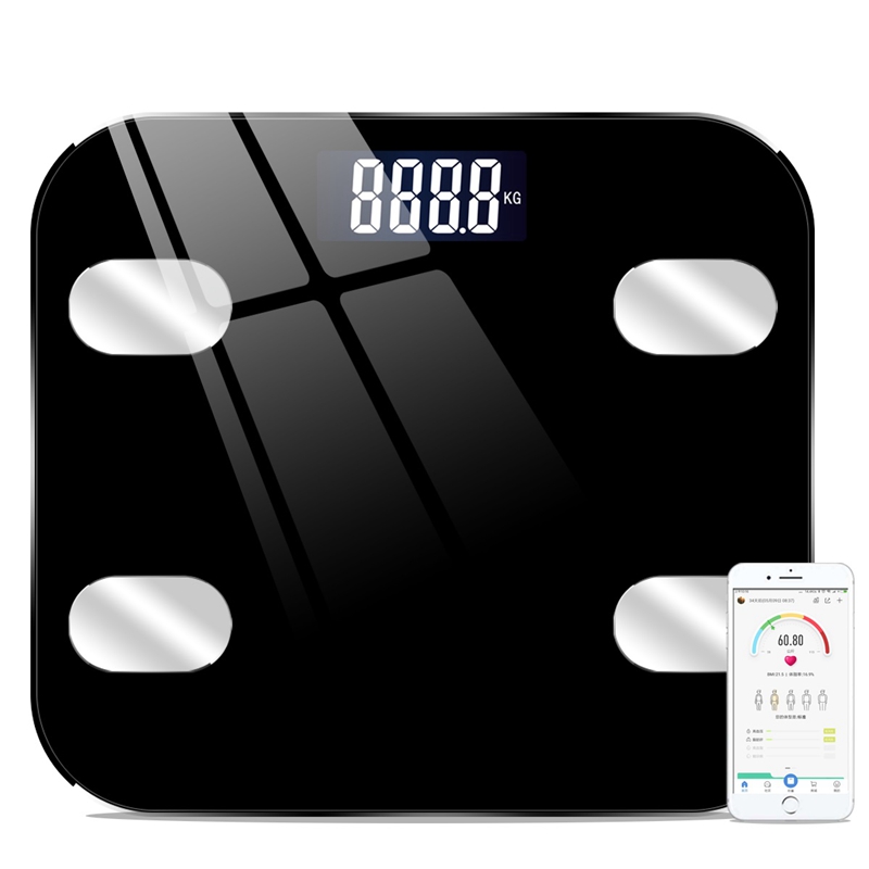 

Intelligent Body Fat Шкала Приложение Smart Монитор Измерение состава человеческого тела Smart Ванная комната Шкала