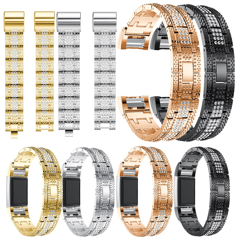 

Crystal Metal Watch Стандарты Замена для Fitbit Charge2