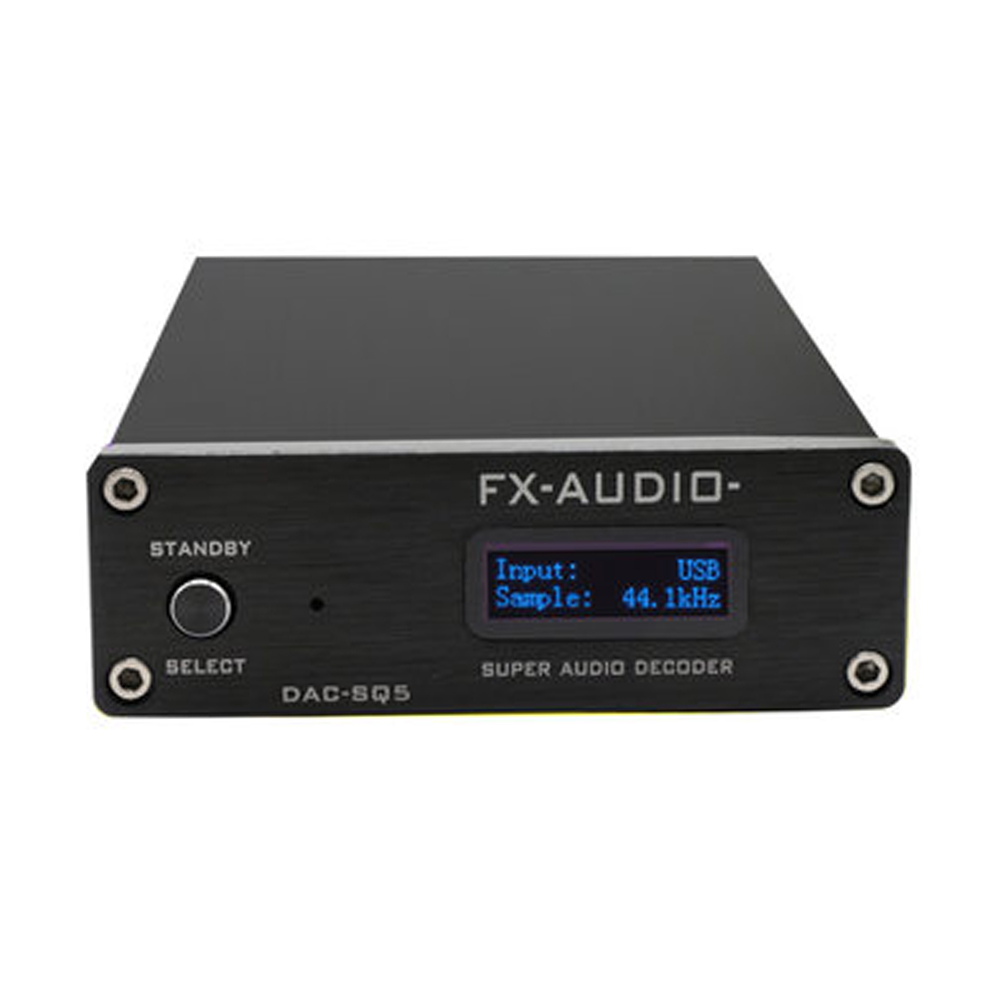 

FX-Audio DAC-SQ5 Mini Hifi USB DAC Аудио декодирование Усилители для наушников Декодер Amplificador PCM1794 AK4113 SA902