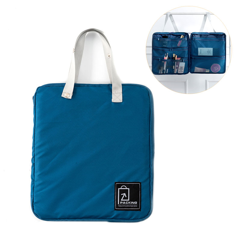 

Honana HN-TB41 Portable Travel Cosmetics Storage Bag Waterproof Toiletry Passporrt Ticket Organizer