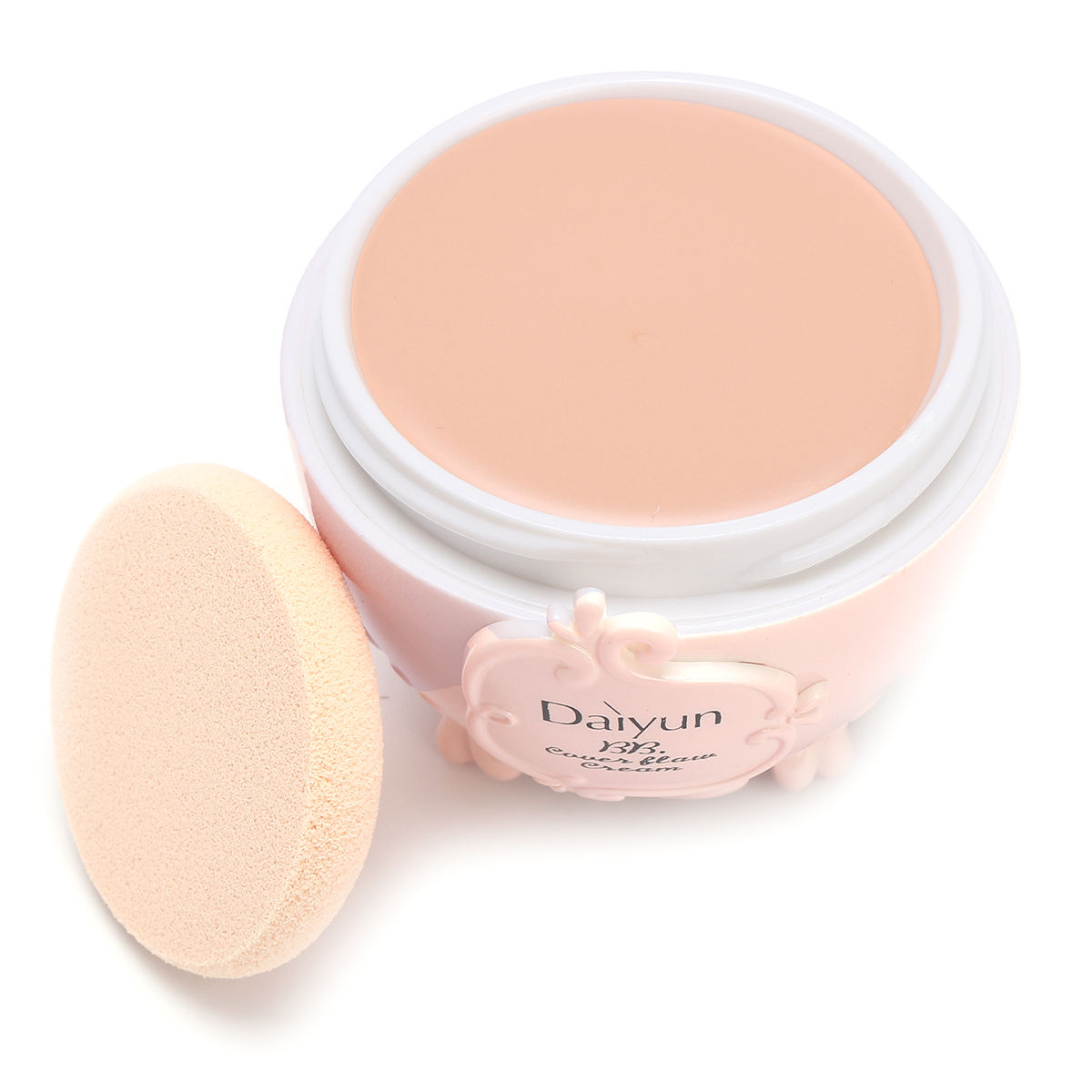 

Concealer Foundation BB Cream Makeup Cosmetics Moisturizing Blemish Primer Cream With Puff