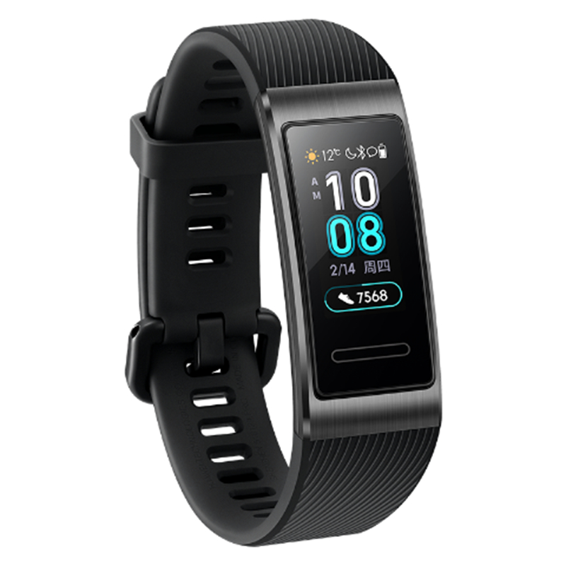 

Оригинал Huawei Band 3 Pro AMOLED Цвет Дисплей Встроенный GPS 5ATM Сердце Оценить металлический каркас Smart Watch Стандарты