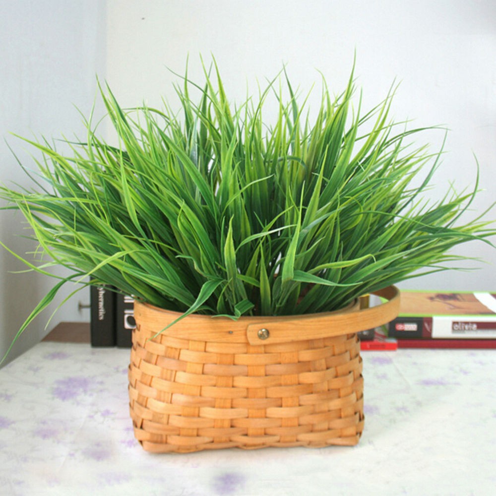 

Искусственный Ложный Пластик Зеленая Трава Растение Цветы Офисный Дом Сад Декор Комната