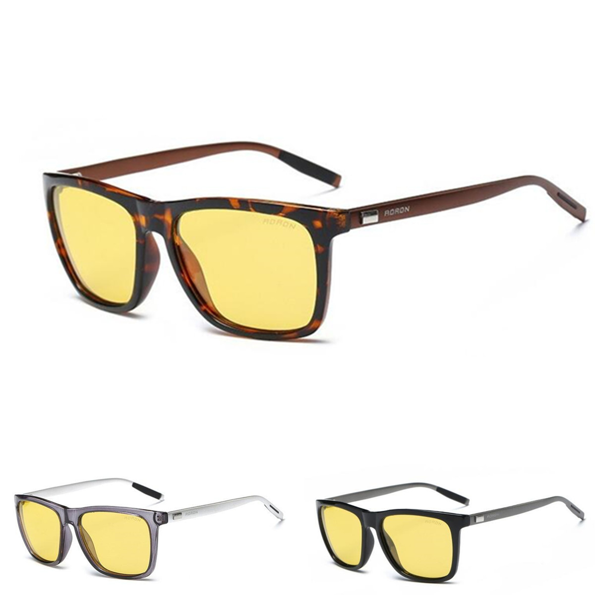 

AORON Алюминиевые мужские поляризованные солнцезащитные очки для вождения Очки