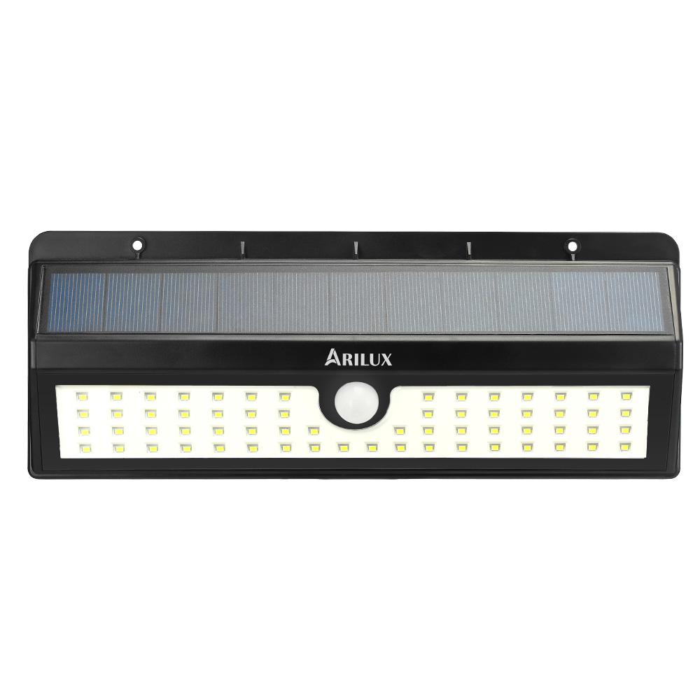 

ARILUX® PL-SL 06 Солнечная Powered 62 LED PIR Движение Датчик Свет На открытом воздухе Водонепроницаемы IP65 Стена Лампа