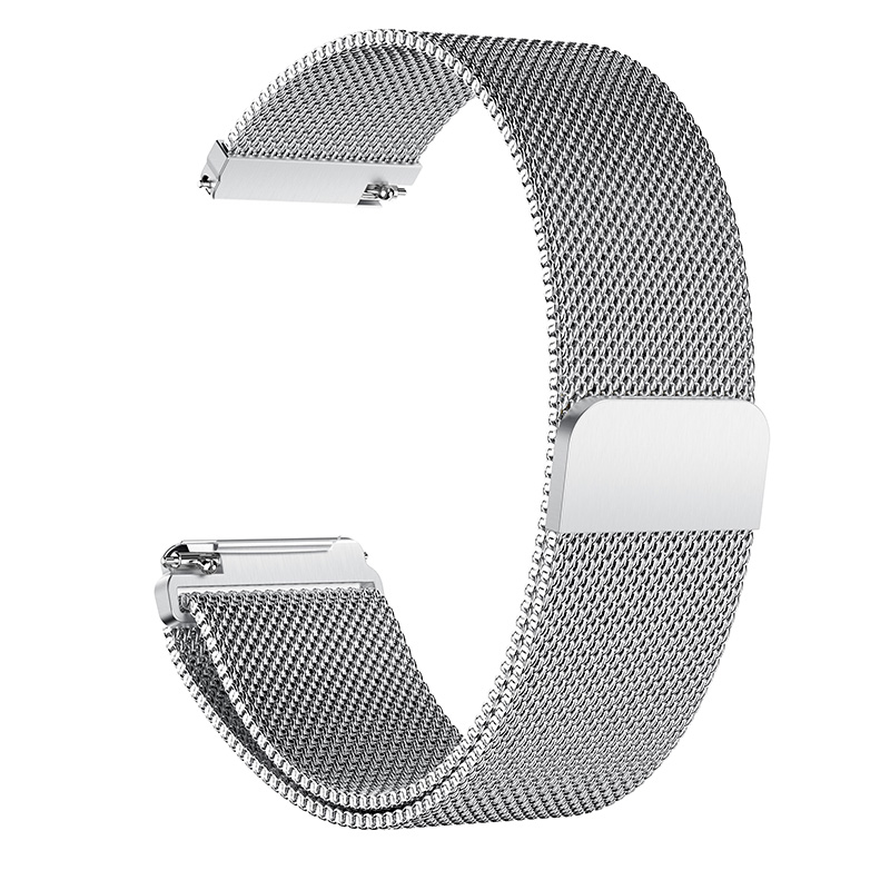 

22.5mm Milanese Stainless Steel Watch Band For Fitbit Versa