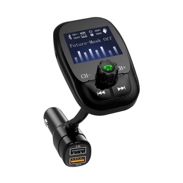 

iMars ™ Dual USB Fast Авто Зарядное устройство Hands-Free FM-передатчик MP3-плеер Авто Bluetooth Адаптер