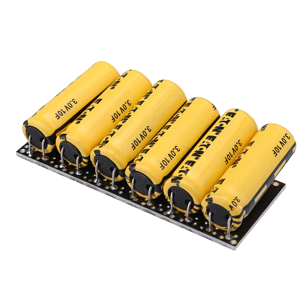 

18V 1.6F Super Farad Capacitor Module 3V 10F Backup Power Battery Super Capacitor With Protection Board