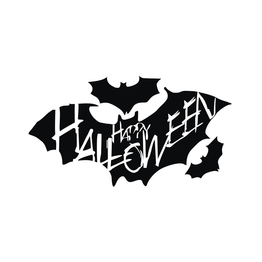

Креатив Bat Wall Sticker Halloween Bat Съемные обои Виниловые наклейки искусства Водонепроницаемы Декор наклейки Мультфильм Животные Хэл