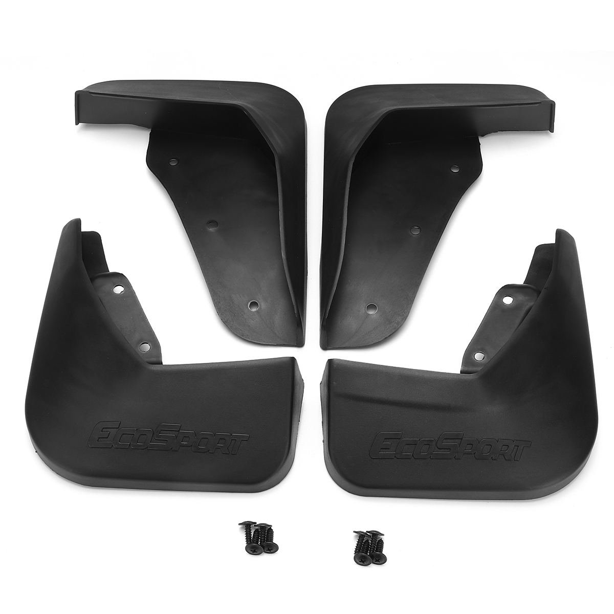 

Front And Rear Mud Flaps Car Mudguards For Ford Ecosport 2012-2017