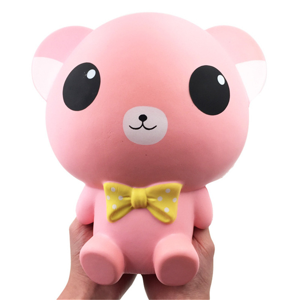 

9.8inch Jumbo Squishy Bear 25см Медленно растущая коллекция игрушек для девочек