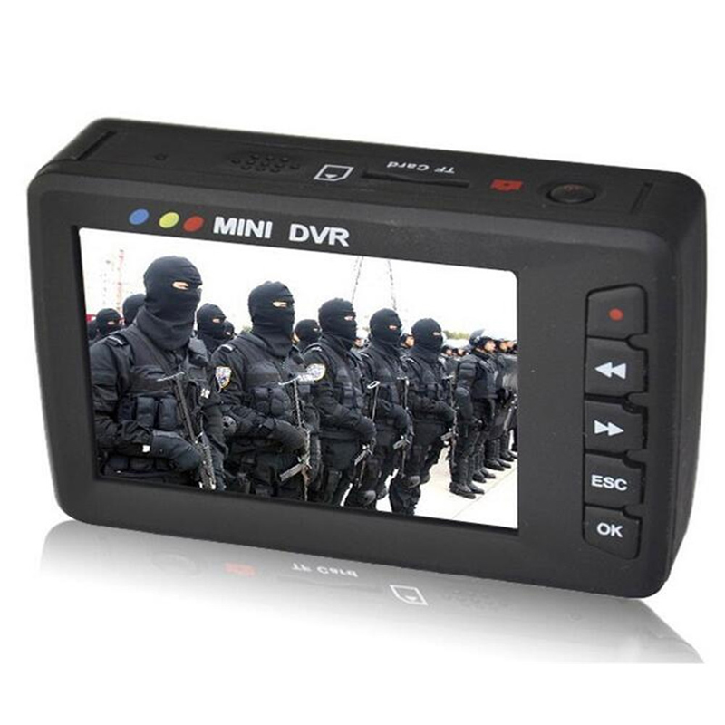 

Портативный видеомагнитофон Quelima Mini Авто Видеорегистратор Видео выход AV Loop Video камера
