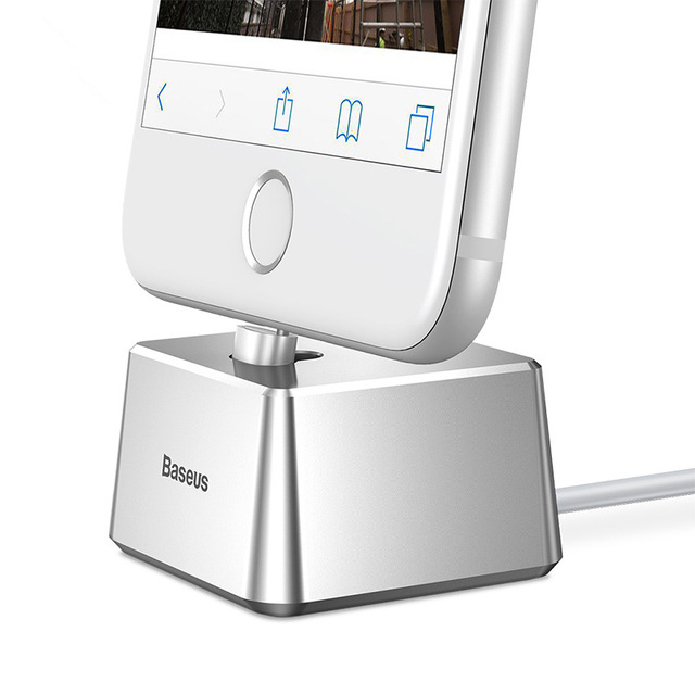 

Baseus Quadrate Настольный кронштейн Station USB Зарядное устройство Держатель для подставки для iPhone 8 X