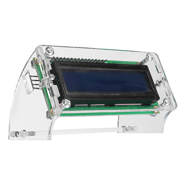 

IIC / I2C 1602 Blue Backlight LCD Display Module With Shell Bracket Geekcreit for Arduino - products that work with offi