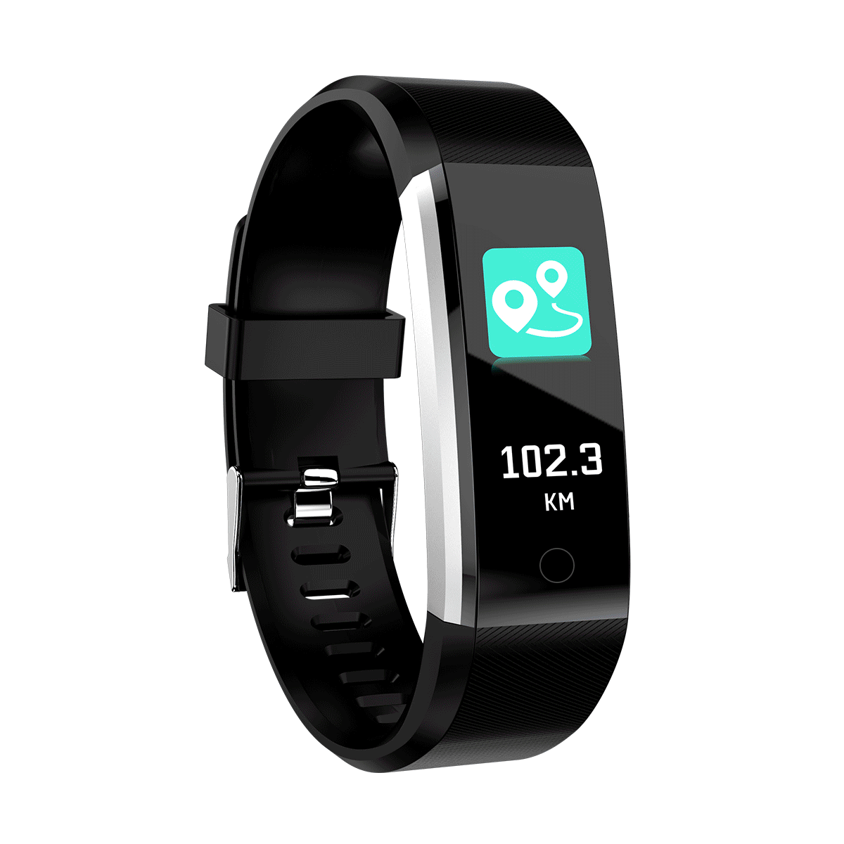 

Bakeey ID115 PLUS 2 Blood Pressure Monitor Smart Watch Visible Message Remind Fitness Tracker Color UI Display Wristband