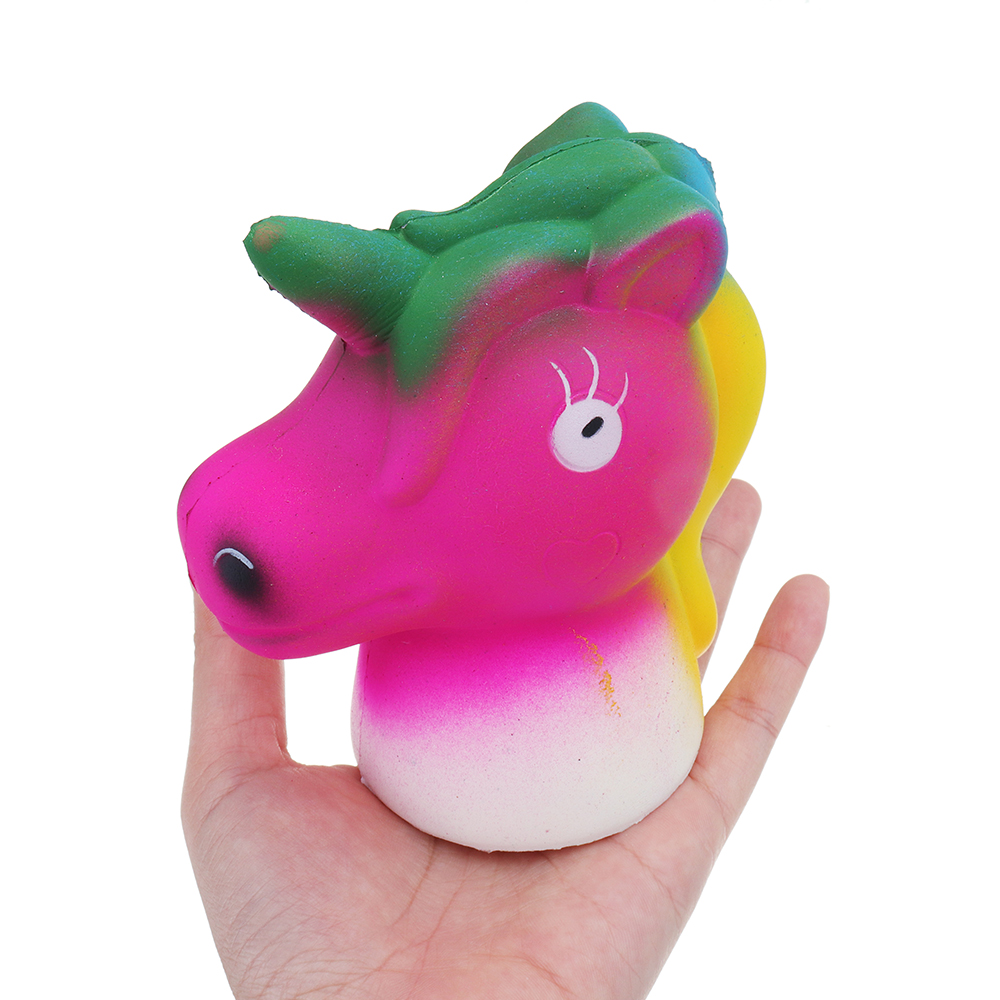

Colorful Unicorn Squishy 11.1 * 12.2CM Slow Rising Soft Коллекция подарков для игрушек