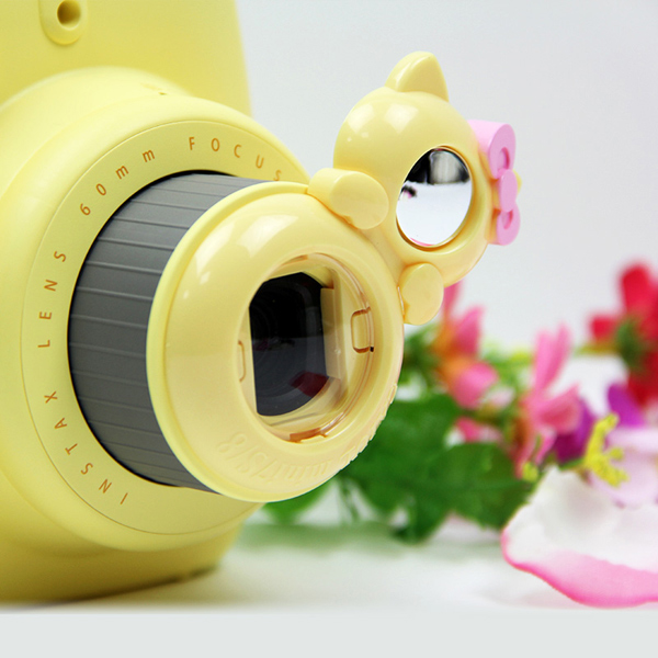 

Close Up Объектив Lovely Кот Автопортретное зеркало для Fujifilm Instax Mini 8 Mini 7S Мгновенный фильм камера