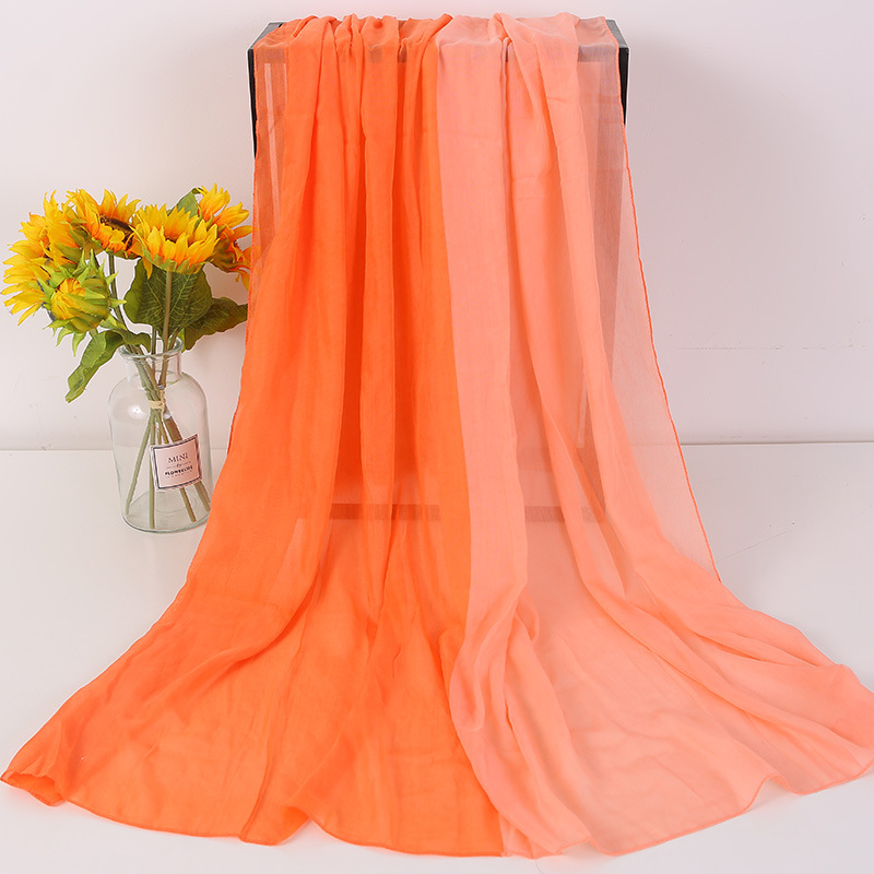 

[Распродажа] Монохромный Пляжный Полотенце Большой квадратный шарф Шифон женский сплошной цвет платок Шарф 130 * 150