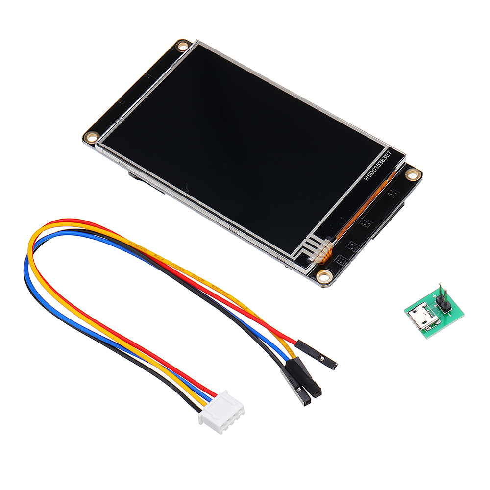 

Nextion Enhanced NX4832K035 3.5 Inch HMI Intelligent Smart USART UART Serial Touch TFT LCD Module Display Panel For Raspberry Pi Arduino Kits