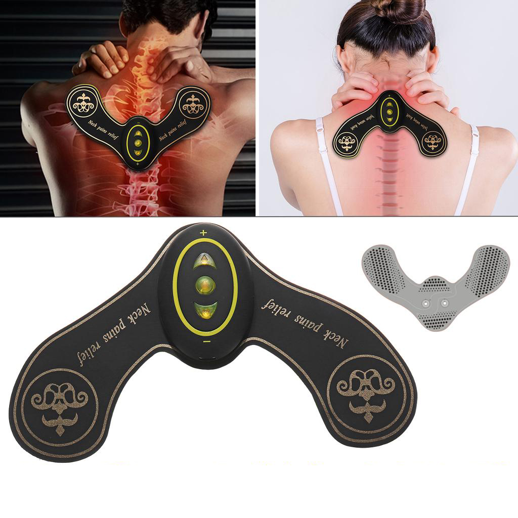 

KALOAD Electric EMS Intelligent Cervical Neck Support Massage USB Charging 6 Modes Neck Protector Shoulder Muscle Relax Pad