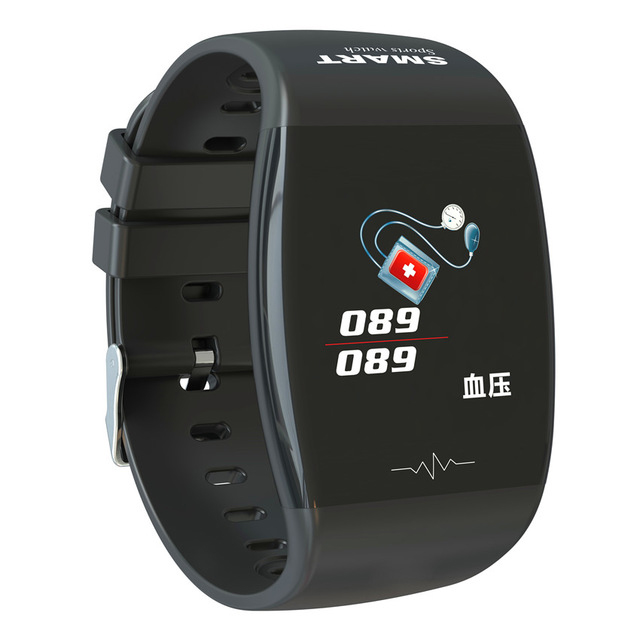 

XANES P1 1.3 '' Цветной экран IP67 водонепроницаемый смарт-браслет сердечного ритма монитор артериального давления фитнес спорт Smart Watch mi band