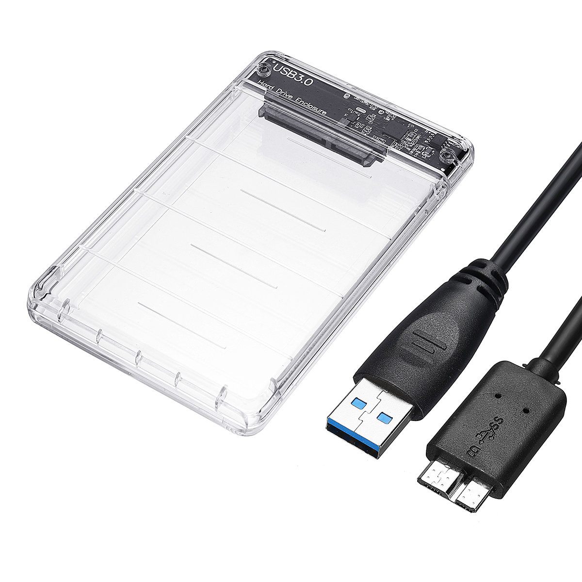 

2,5-дюймовый 5 Гбит / с USB 3.0 SATA Жесткий диск Корпус Чехол для 2,5-дюймового жесткого диска / SSD