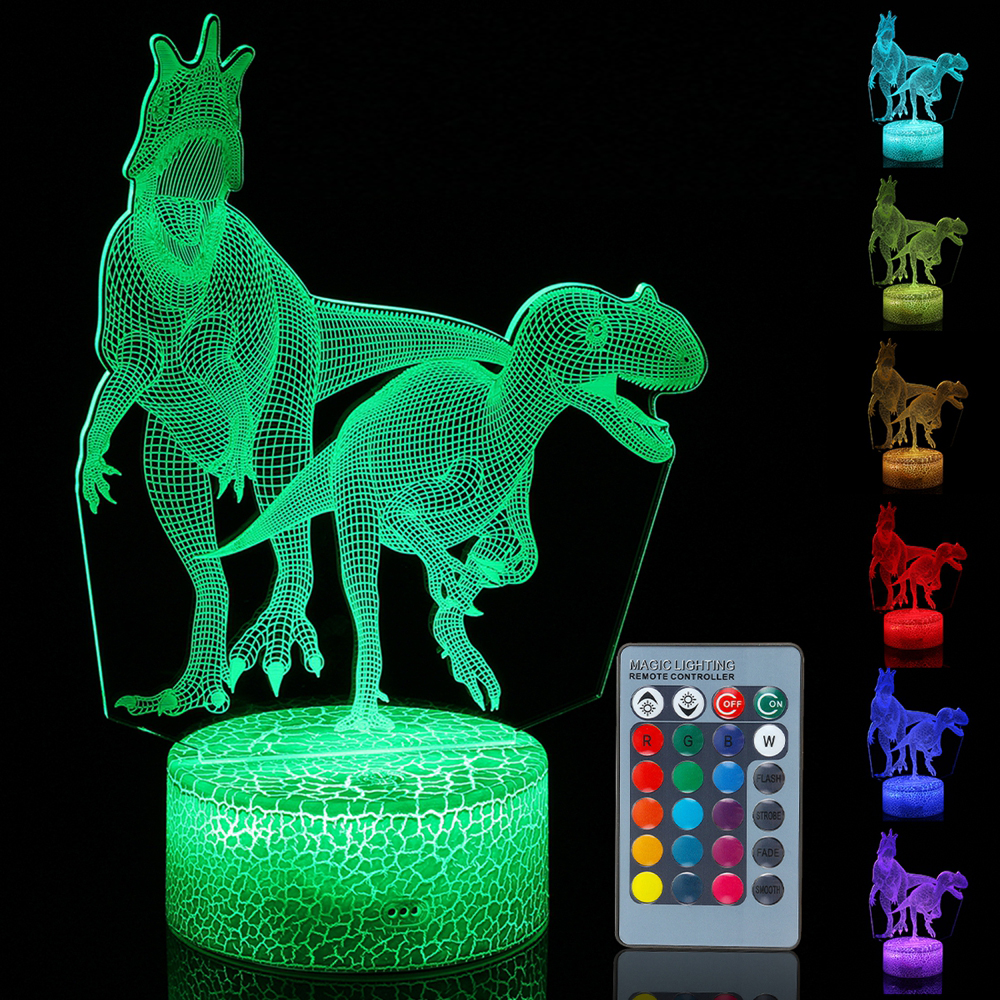 

3D Illusion Night Light Touch Дистанционное Управление Домашний декор Стол Стол Лампа