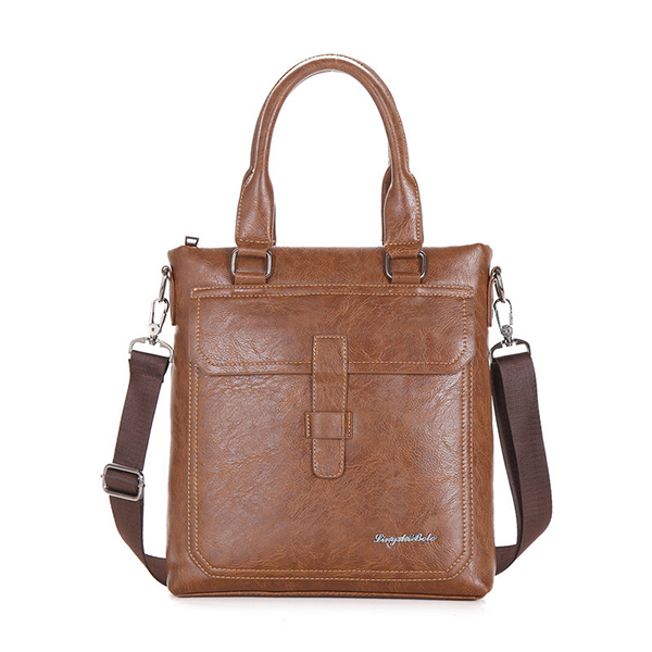 

Men Leather Business Briefcase Laptop Bag Handbag