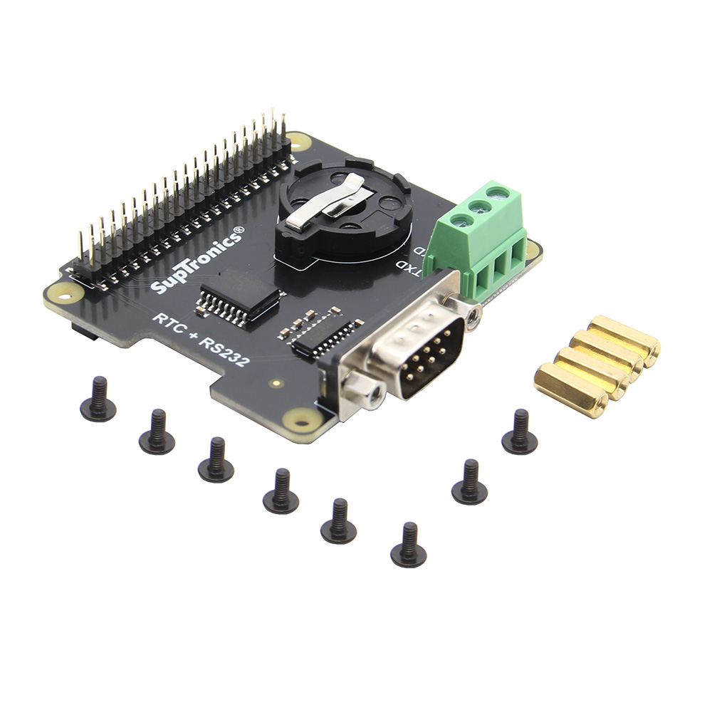 

X230 RS232 Seria Port & Real-time Clock (RTC) Expansion Board for Raspberry Pi
