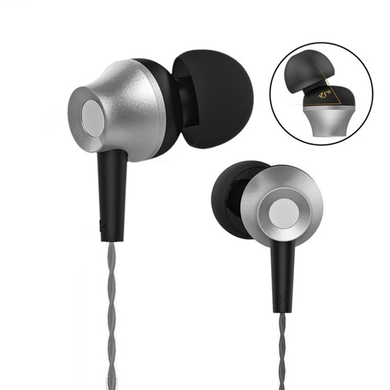 

Langsdom M299 Metal 3.5mm Jack In-ear Earphone Headphone with Mic for iPhone Samsung Huawei
