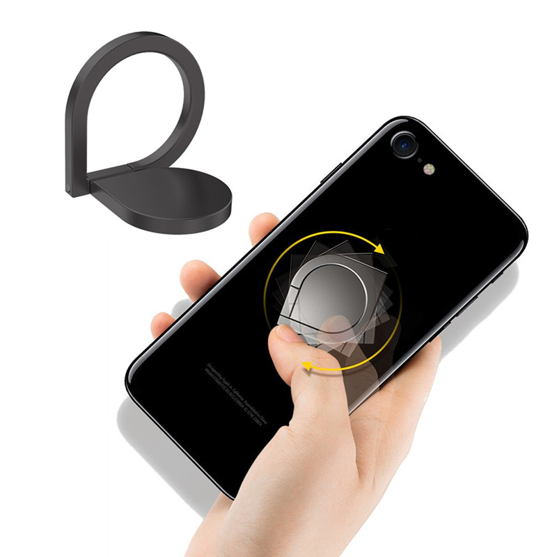 

Bakeey Металл Fidget Spinner 360 градусов вращения палец кольцо телефон держатель настольная подставка для Xiaomi