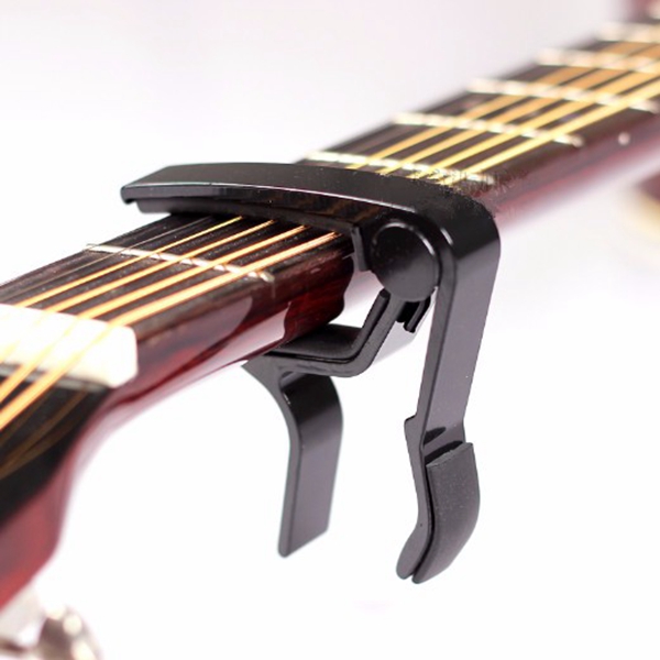 

Акустическая электрическая гитара металла быстрого запуска смены релиз зажим мелодия ключа Capo