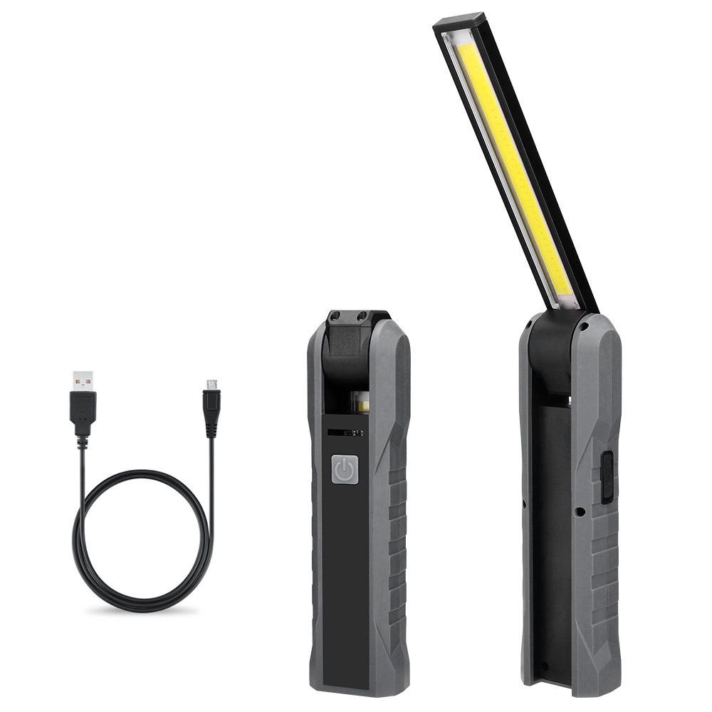 

Портативный COB LED USB аккумуляторная магнитная рабочая фара Крюк Кемпинг фонарик для палатки