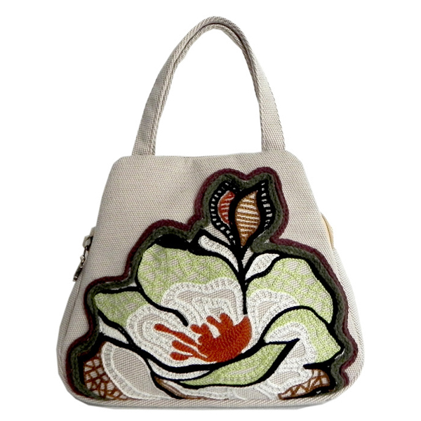 

Женщины старинные холст сумки этнический стиль печати цветок тотализатор