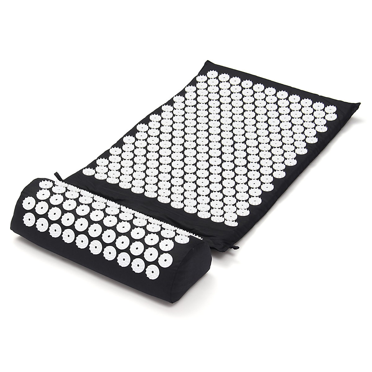

Acupressure Massager Cushion Mat And Pillow Trigger Massage Pain Stress Tension Relief Yoga