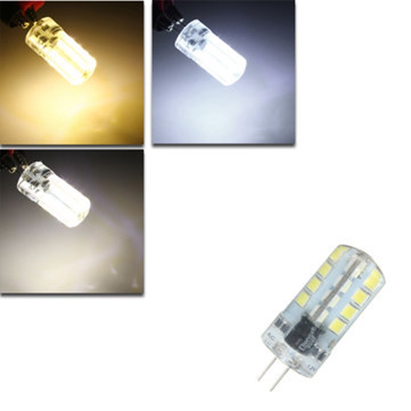 

G4 LED 2W 32 SMD 2835 200Lm LED Crystal Light Silicone Light Lamp Bulb AC/DC 12V