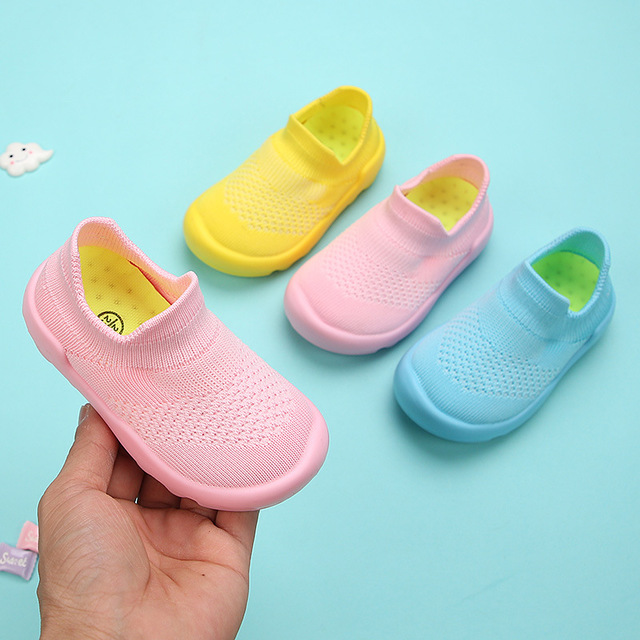 

Детская обувь Женская 1-3 года Baby Soft Сетка с дышащим воздухом 2-5-6 Мужская детская чистая обувь