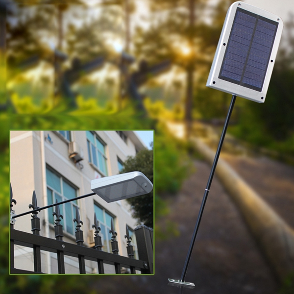

5W Солнечная Powered PIR Motion Датчик 48 LED Street Light Водонепроницаемы Стена Лампа для На открытом воздухе Сад