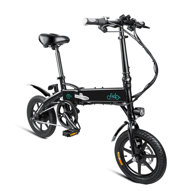 

FIIDO D1 36 В 250 Вт 10,4 Ач 14 дюймов Складной велосипед мопеда 25 км / ч Макс 60 км Пробег Электрический велосипед