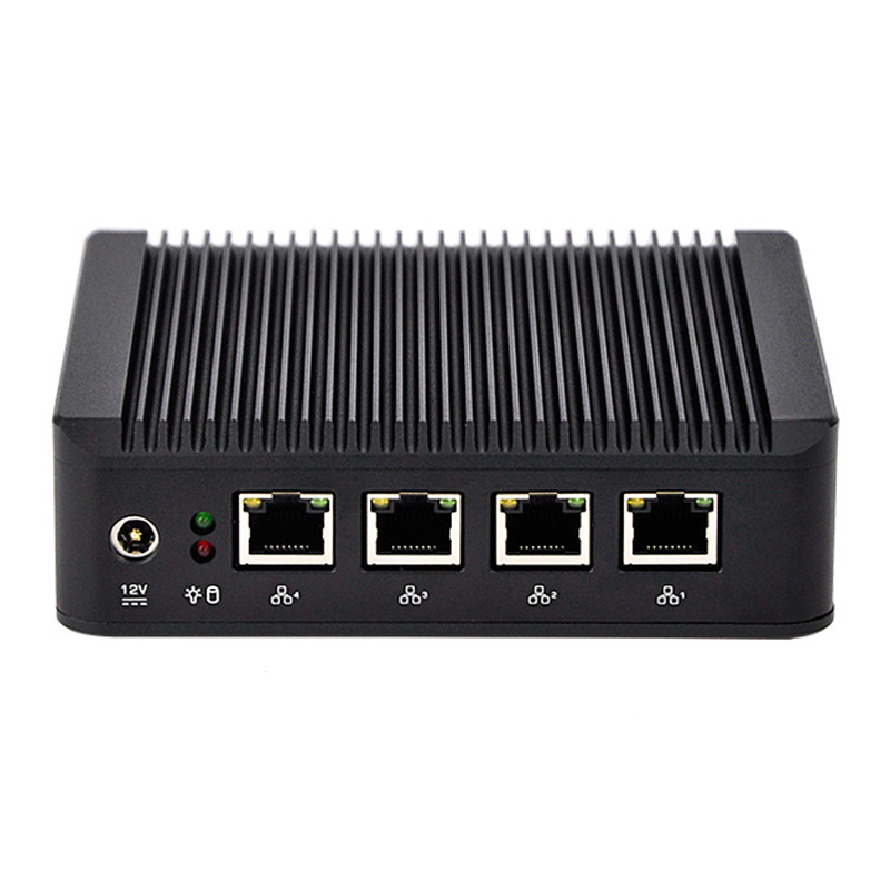 

QOTOM Mini PC Q190G с 4-мя LAN-портами Pfsense Router Firewall 2GHz Quad Core 8G RAM 128G SSD С Wifi