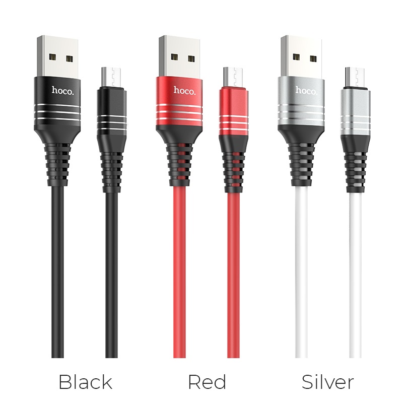 

Hoco U46 Micro USB Силиконовый TPE 1 м Синхронизация данных Зарядный кабель Провод Шнур для Samsung Xiaomi