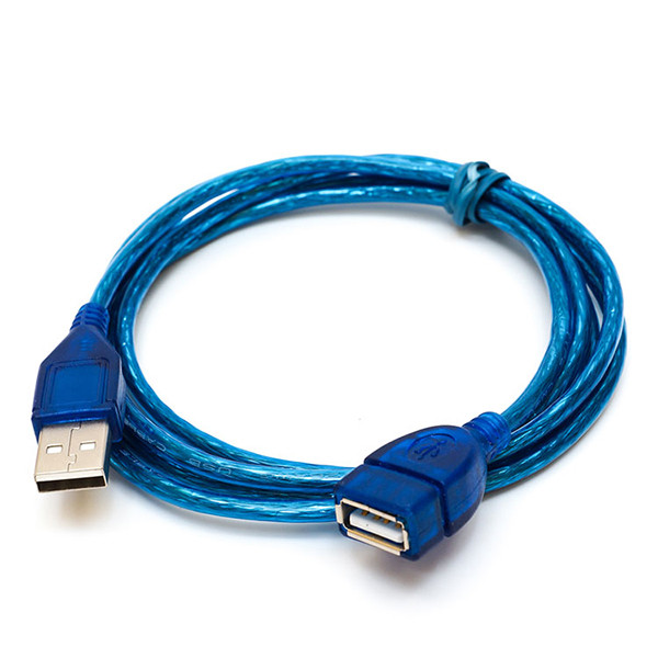 

US01 Удлинительный USB-кабель 2.0 между мужчиной и женским кабелем для передачи данных 1 м 1,5 м 2 м 3 м Чистый кабель для медной ленты