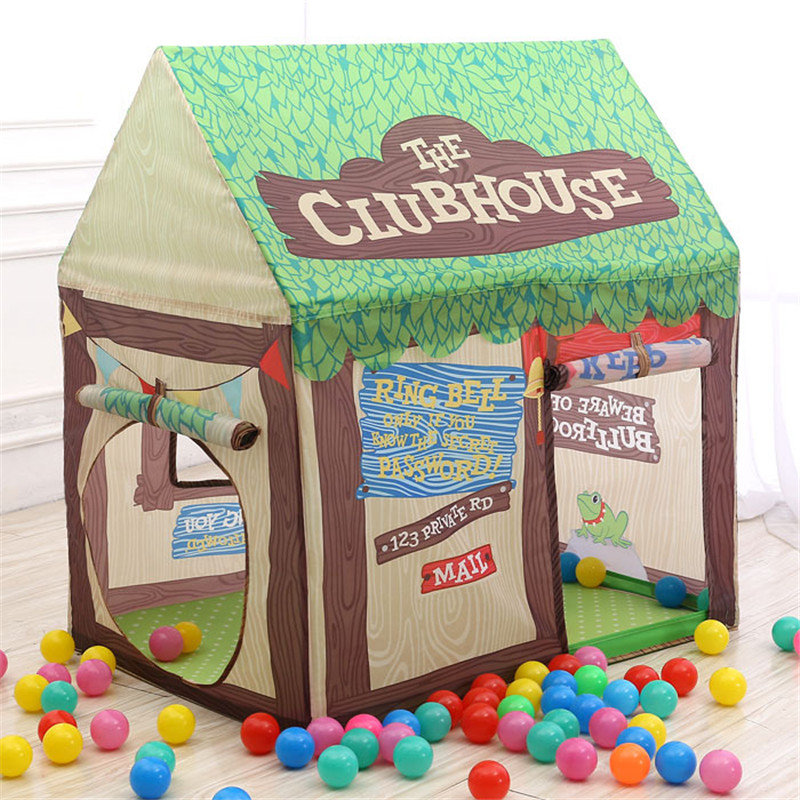 

30 дюймов Детская палатка для детей Игровая комната Мальчики Девушки Замок Cubby Play House Cottage Toys