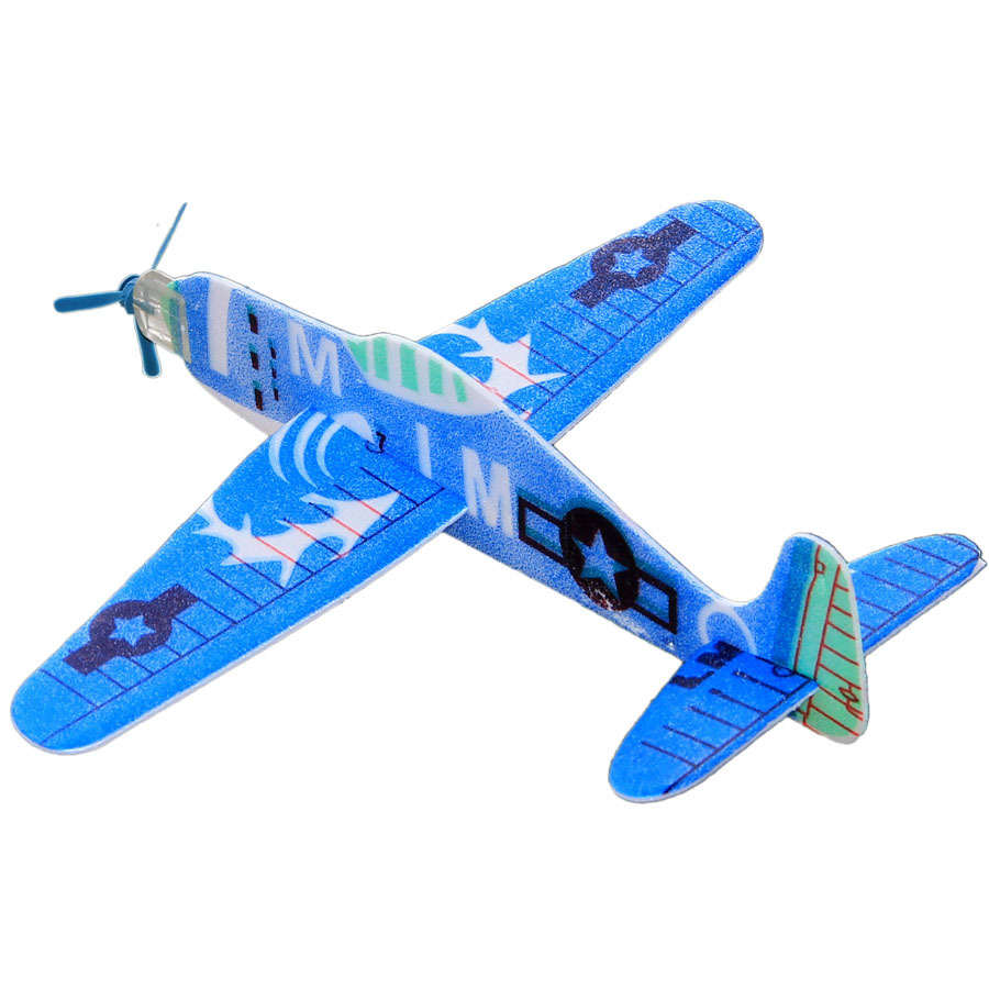 

Flying Glider Plane Toy Air Sailer Игрушка Самолет Случайный цвет День рождения Рождественский подарок для детей