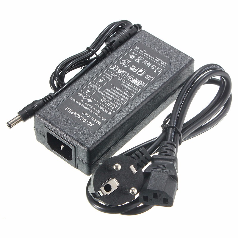 

5.5mm x 2.5mmAC 100-240V to DC 24V 3A Switching Power Supply Adapter Transformer