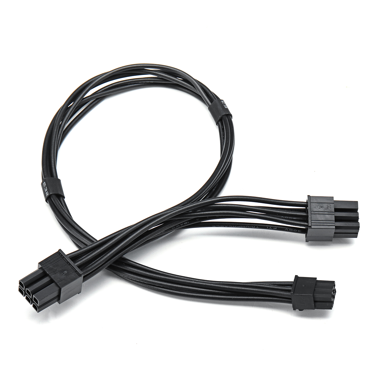 

18AWG Mini 6 Pin для Dual PCI-E PCIe 6-контактный кабель для видеокарты Power Cable для Apple для Mac Pro G5